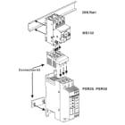 ABB - Connection kit for PSR25...PSR30 with MS132-12...MS132-32 PSR30-MS132 CONNECTION KIT.
