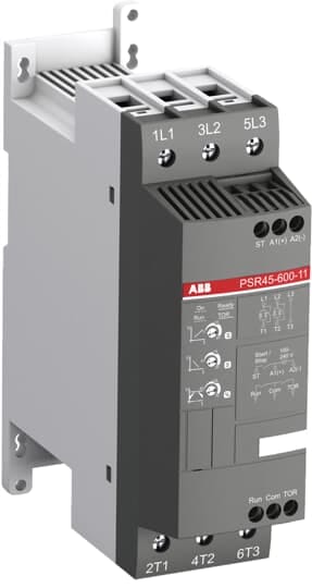 ABB - Avviatore Graduale PSR45-600-11 per un controllo preciso della corrente di avviamento.