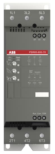 ABB - Avviatore Graduale Softstarter PSR85-600-70 per un avvio sicuro e controllato dei motori.