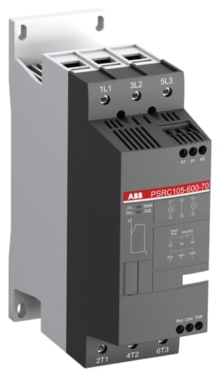 ABB - Avviatore Graduale PSRC105-600-70 per un avvio morbido e controllato dei motori.