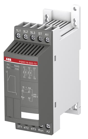 ABB - Avviatore Graduale Softstarter PSRC16-600-70 per un controllo preciso della corrente di avviamento.
