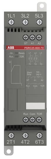 ABB - Avviatore Graduale PSRC25-600-70 per un avvio morbido e preciso dei motori.