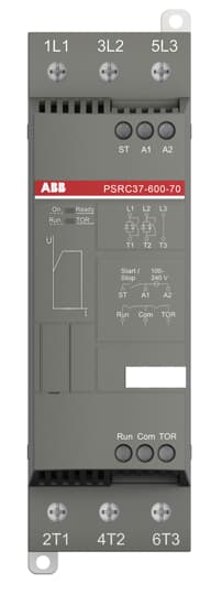 ABB - Avviatore Graduale PSRC37-600-70 per un avvio morbido e preciso dei motori. PSRC37-600-70