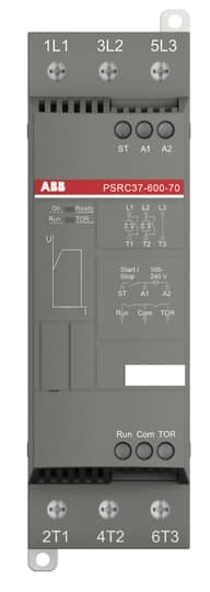 ABB - Avviatore Graduale PSRC37-600-70 per un avvio morbido e preciso dei motori.