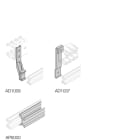 ABB - N.4 supporti metallo per canalina con riduzione dimensioni.
