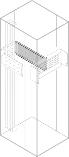 ABB - Segregazione verticale posteriore e post, altezza 200mm, profondità 700mm.