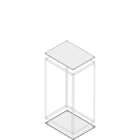 ABB - Tetto-fondo cieco IP30-IP40 L=1250mm P=300mm, blind top/bottom W=1250mm D=300mm.