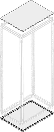 ABB - Deck Bodenblech 2FB T400 Tetto FON.CIECO IP65 L/P=300MM P/L=500MM.