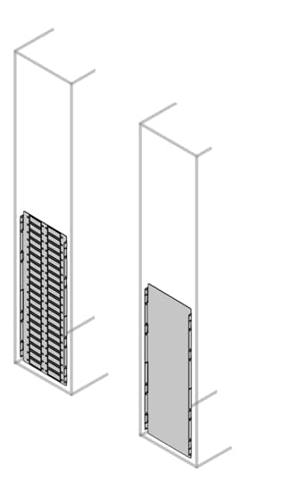 ABB - segr.ver.lat.no in.up. h1000 d300+pre c. pretr.h=1000mm p=300mm smi