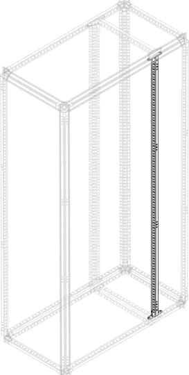 ABB - montante verticale per cavi in lamiera zincata altezza 1800mm