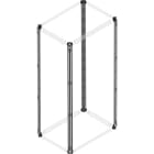 ABB - 2 galvanizzati + 2 in acciaio inox montanti h=2000mm, 2 inox + 2 zincati lamellari montanti h=2000mm. PUPM2002