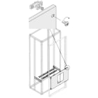 ABB - Kit E2.2 E4.2 3-4P con interruttore verticale e lunghezza 800mm.