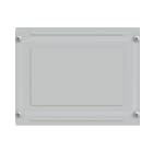 ABB - Flangia metallo adattatore per aperture grandi, parte di Sub Distribution Board fino a 800A, lunghezza 4.