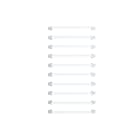 ABB - DIN-rail System pro E energy Combi 10 GUIDE DIN FISSE L=800MM.