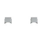 ABB - Accessories for System pro E energy COMBI 2 BLOCCHI FIX CANALINE ORIZ/VERT.