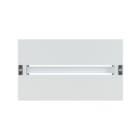 ABB - Modules with slotted covers incl. DIN-rail, System pro E energy Combi PAN MOD+GUIDA DIN FISSA 300X600MM. QDS163000