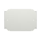 ABB - Piastra di montaggio per sistema energetico System pro E, dimensioni 400x600mm.