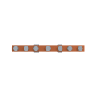 ABB - Barra orizzontale PE 20x10 con busbar integrato, lunghezza 400mm.