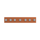ABB - Barra orizzontale PE 40x10 con busbar integrato per installazioni di 400 mm.