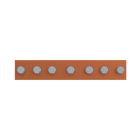 ABB - Barra orizzontale PE 40x10 con busbar integrato per installazioni di 400 mm.