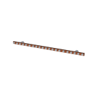 ABB - Barra orizzontale PE 20x10 con busbar integrato per installazioni di 800 mm.