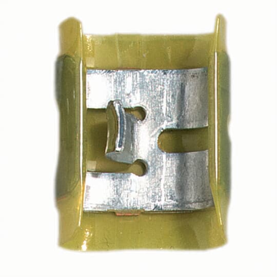 ABB - Ground connettore per cavi da 3.66 a 5.12mm con scudo giallo, confezione da 100 pezzi.