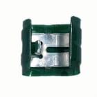 ABB - One-piece ground conn 5.13-7.62mm shield-kon verde 100pzc