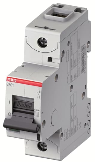 ABB - Interruttore magnetotermico S801S-B10 10A 50KA Curva B 1