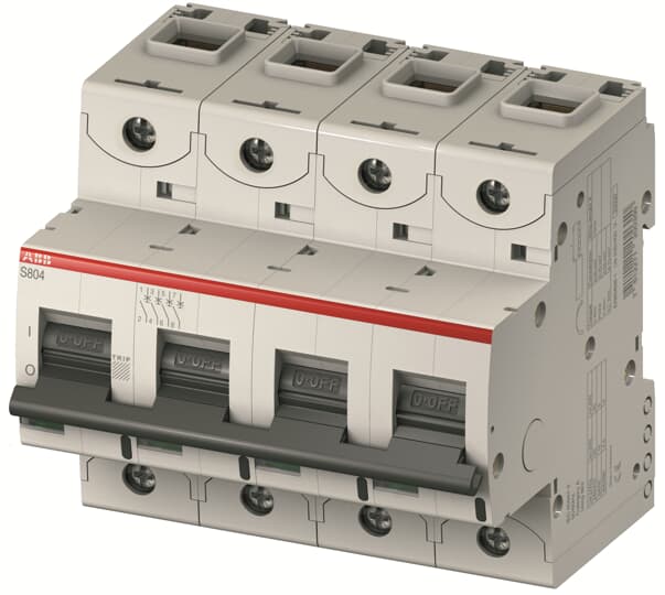 ABB - Interruttore magnetotermico 50kA Curva B 10A S804S-B10 AUTOMATICO 50KA 4