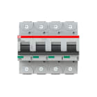 ABB - Interruttore magnetotermico UC S804S per corrente alternata e continua 50 kA Curva B 13 A automatico.