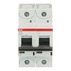 ABB - Interruttore magnetotermico UC S802S per corrente alternata e continua 50 kA Curva K 10 A automatico 50KA.