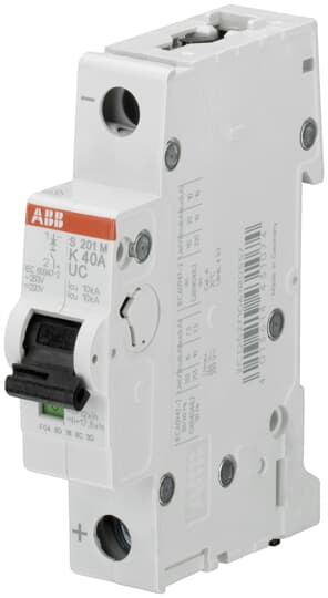 ABB - S201M-Z1UC Miniature Circuit Breaker AUTOM CA-CC 1P