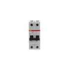 ABB - S202M-C25UC Miniature Circuit Breaker per interruttori automatici CA-CC da 2A.