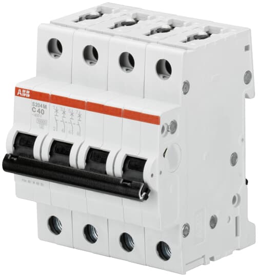 ABB - S204M C63 Interruttore automatico magnetotermico 10KA 4P.