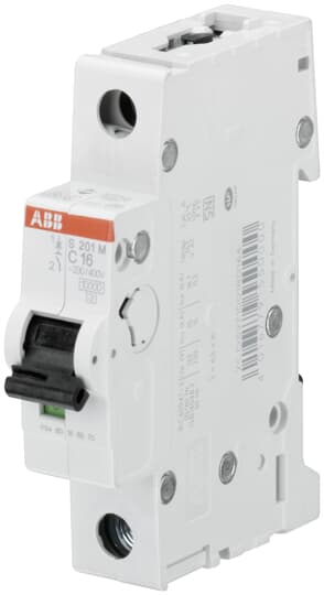 ABB - S201M C 4 Interruttore automatico magnetotermico 10KA 1P. S549950