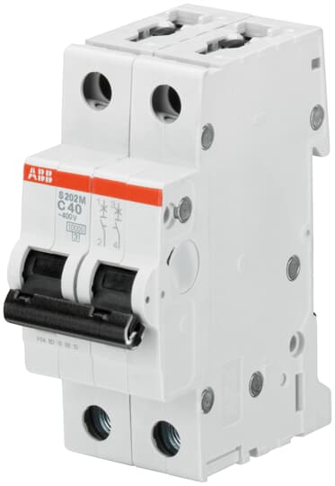 ABB - S202M D 4 Interruttore magnetotermico automatico 10KA 2P. S600422