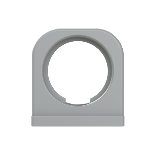 ABB - Conduit 1pc support e fascetta completa DN29 in PA6 grigio.