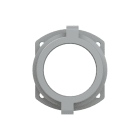 ABB - Raccordo a flangia diritto DN56 PA6 grigio IP65 NW56 flangia grigia.