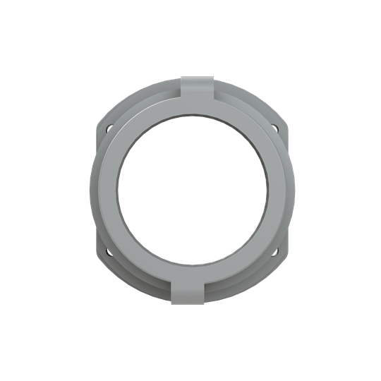 ABB - Raccordo a flangia diritto DN070 PA6 grigio IP6 NW70.