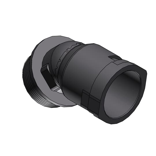 ABB - Conduit fitting 45D M20 NW12 IP66 gray smart line PA6 GR IP66.