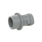 ABB - Conduit fitting straight M20 NW10 IP66 gray Smart Line connector PA6 gray IP66. SLND-M200