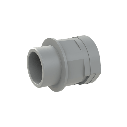 ABB - Conduit Fitting Straight M40 NW36 IP66 Grey Smart Line PA6 GR IP66