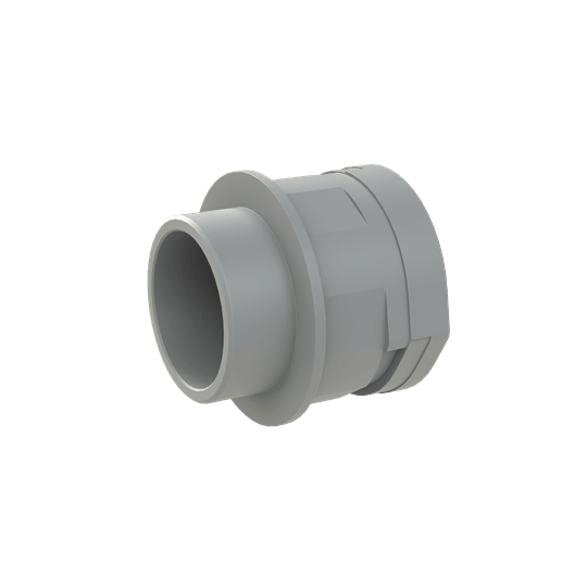 ABB - Conduit Fitting Straight M50 NW48 IP66 Grey Smart Line Connector PA6 GR IP66. SLND-M508