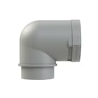 ABB - Conduit fitting 90 degree M50 NW48 IP66 gray Smart Line connector PA6 gray IP66. SLWD-M508