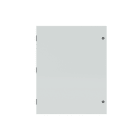 ABB - Enclosure blind door with plate 1000x800x300 7035 casement with blind plate 1000x800x300.