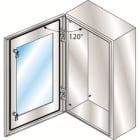 ABB - CASSA+PORTA TRASPARENTE 700X500X250-INOX SRX Enclosure SRX-SRN7525VX