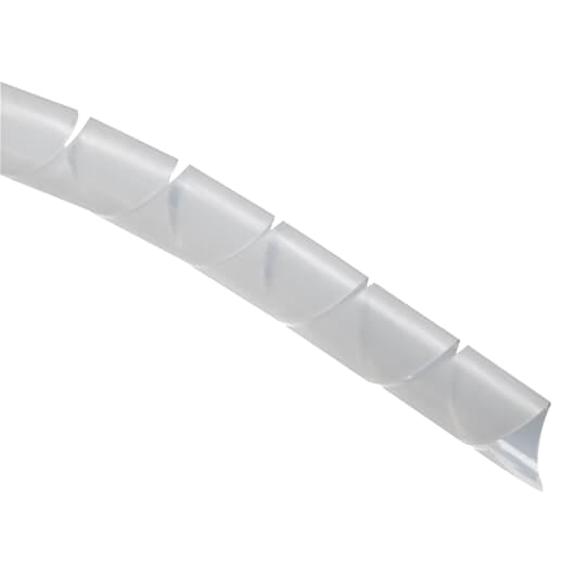 ABB - Spiral Wrap Natural Polyethy 19mmOD D.24mm 10m WH - Protezione e organizzazione per cavi e fili.
