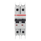 ABB - INT.AUTOMATICO UL489 10KA 2P Miniature Circuit Breaker SU202M-K1 per protezione elettrica affidabile.