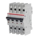 ABB - SU204M-C40 Miniature Circuit Breaker INT.AUTOMATICO UL489 10KA 4P. SU204MC40
