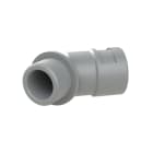 ABB - Condotto flessibile 45 gradi M20 NW12 IP66 CSA grigio raccordo DN12 PA6 grigio IP66. SVAD-M202GT